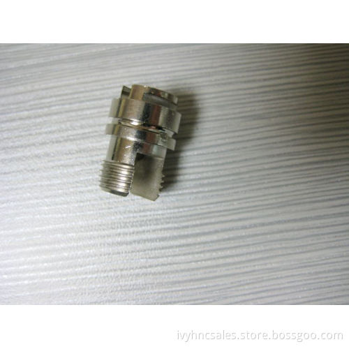 CNC machining insert bolts nuts type connector with thread